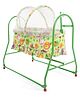Mothertouch Italio Cradle Animal Print - Green