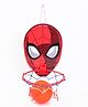 Marvel Spider Man Face Cut Basket Ball Set (Colour and Print May Vary)