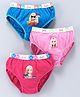 Red Rose Panties Barbie Print Pack of 3 (Colour & Print May Vary)