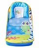 Mastela Deluxe Baby Bather Crocodile Print - Blue