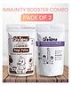 ByGrandma Immunity Boosting Baby Food Combo, 1+ Year, Sprouted Multigrain & Walnut, Ragi Porridge - 560g
