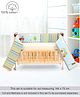 Babyhug Premium Cotton Crib Bumper Large -Transport Theme (Cot not Included)
