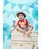 Amfin First Birthday Decoration Combo Blue - Pack of 8