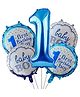 Party Propz Birthday Combo Set Purple - 5 Pieces
