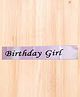 Funcart Birthday Girl Sash - Pink 