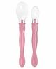 Beebaby 3 In 1 Weaning Silicone Spoon Set - Pink