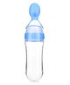 Babyhug Squeezy Silicone Food Feeder- Blue