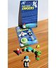 Funcart Outer Space Theme Eraser Set Multicolor - 4 Pieces