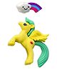 Funcart Unicorn Rainbow Cloud Eraser - Yellow