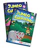 Target Publications Blossom Jumbo Creative Colouring Books Pack of 2 - English