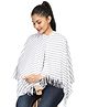 Nene Multi Purpose Striped Nursing Cover - Grey