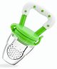 Safe-O-Kid Small Size Silicone Fruit and Food Nibbler Pack of 2 - Green