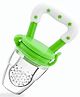 Safe-O-Kid Large Size Silicone Fruit and Food Nibbler Pack of 2 - Green