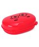 Rectangular Soap Case Spects Print - Red