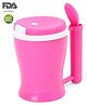 Baby Polypropylene Cup with Spoon & Holder Pink - 350 ml