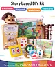FirstCry Intellikit The Monkeys and the Cap Seller Kit - Multicolor