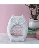 A Vintage Affair Owl Shaped Photo Frame - White