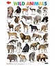 Sawan Wild Animals Wall Chart - English