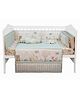 Abracadabra Woodland Friends Baby Bedding Set of 6 Pieces - Multicolor