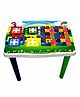 Kuchikoo Multi Utility Table with Ludo & Snakes and Ladder - Multicolor