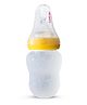 LuvLap Silicone Easy Squeezy Baby Food Feeder, 4M+, 180ml, (Yellow)
