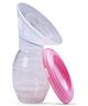 LuvLap Silicone Breast Milk Catcher/Saver, Food Grade, 100% Silicone, 100ml (White)
