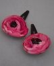 Tiny Closet Peony Flower Hair Clip - Pink