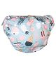 Polka Tots Reusable and Washable Baby Swim Diaper Costume With Size Adjustable Candy Design for 2 to 12 Months Kids - Grey