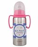 Dr.WateR Twin Handle Feeding Bottle Pink - 250 ml