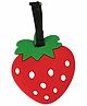 Smily Kiddos Strawberry Luggage Tag - Red