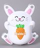 Toothbrush Holder Rabbit Design and Print - White