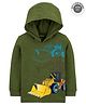 Carter's Construction Hooded Tee - Olive Green