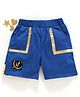 Meng Wa Solid Shorts - Blue