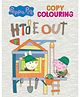 Peppa Pig Copy Colouring Hide Out - English