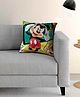 Disney By Athom Living Mickey Mouse Cushion with Cover - Multicolor
