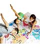 Cocomoco Kids Hop Around the World - Giant World Map Twister Game 