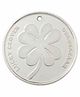 Osasbazaar Silver Coin Clover Leaf Print - Silver
