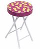 Arditex Foldable Round Stool - Purple