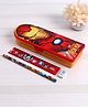 Marvel By SKI Spiderman Pencil Box With Lock Code (Color May vary)