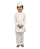 BookMyCostume Indian Politician Neta Ji Fancy Dress Costume - White