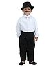 BookMyCostume Bhagat Singh Freedom Fighter Fancy Dress Costume - Black & White