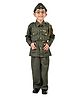BookMyCostume Subhash Chandra Bose Freedom Fighter Fancy Dress Costume - Green