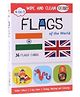 Kyds Play Flash Cards of Flags White - 36 Flash Cards