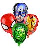 Funcart Superhero Foil Balloons Multicolor - Pack of 4