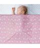 Kassy Pop Double Layered Mink Premium Baby Blanket - Pink