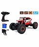 Fiddlerz 4 WD Shaft Drive High Speed RC Monster Truck - Red