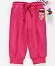 Vitamins Lounge Pant Text Print - Pink