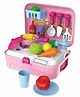 Fiddlerz Musical Kitchen Set with Play Foods - Pink