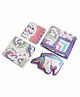 Silverlinen Unicorn Design 4 Piece Bedding Set - Purple White