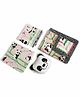 Silverlinen Panda Design 4 Piece Bedding Set - Pink White